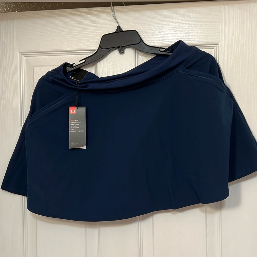 Under armor navy skort with pockets